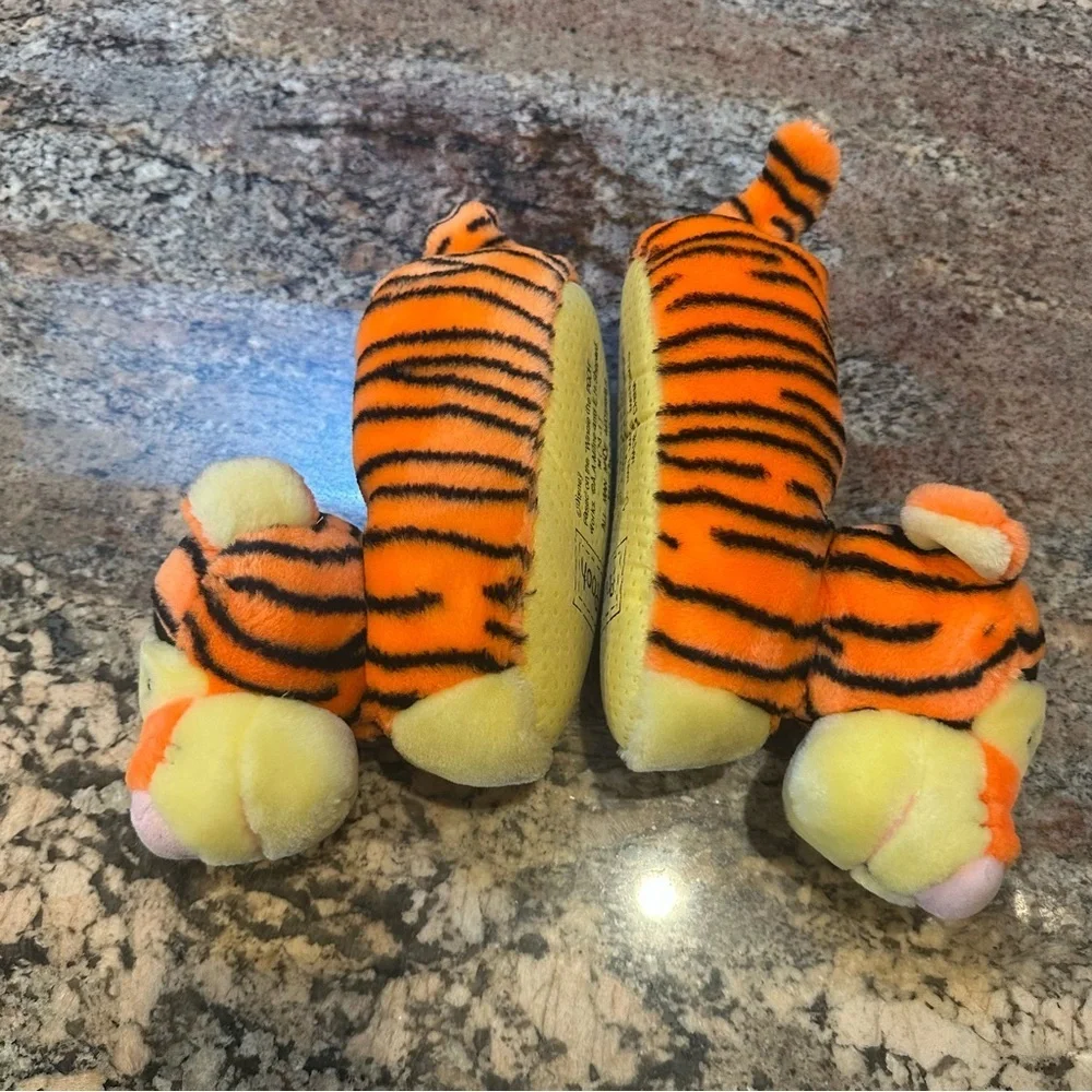 Disney Tigger Striped Plush Slippers for Kids